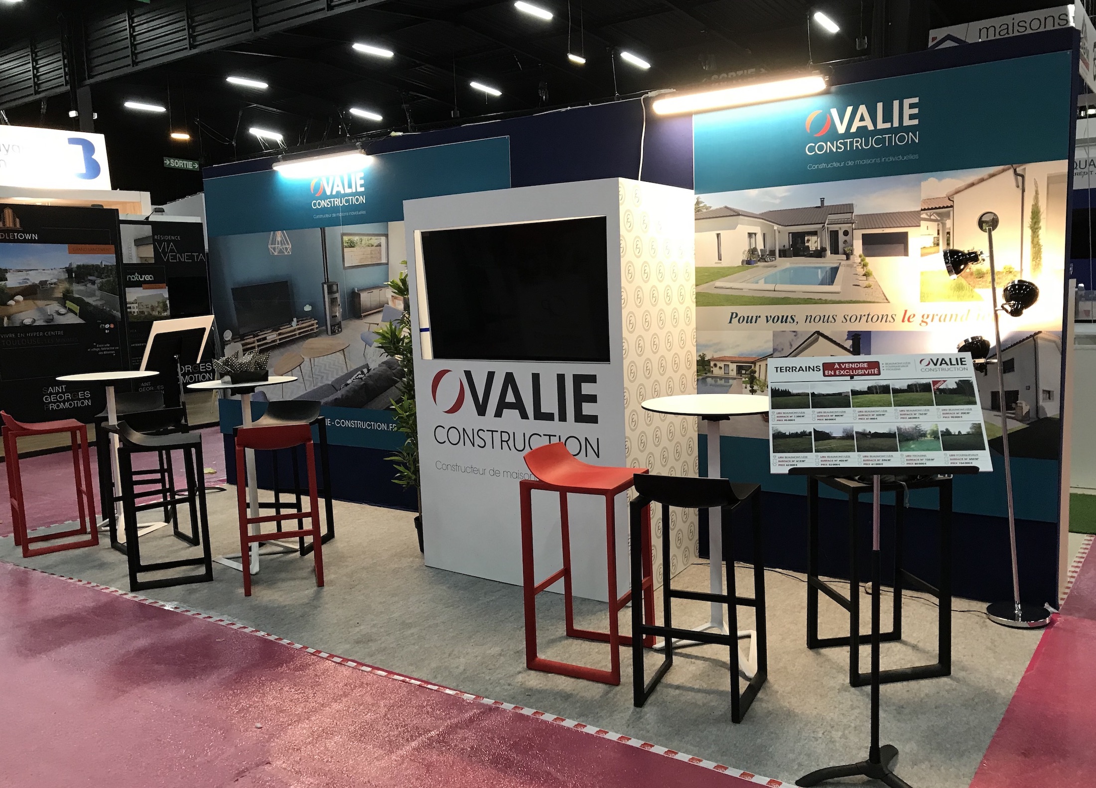 Stand Ovalie Salon Immobilier