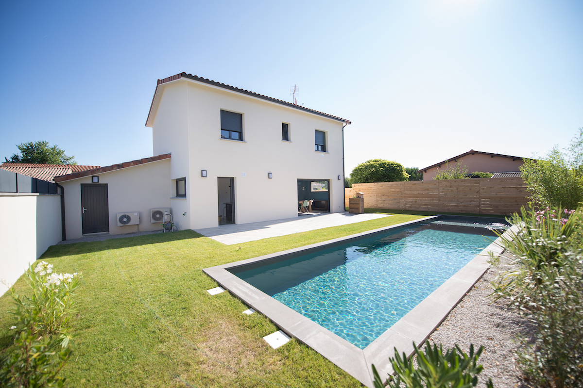 Maison moderne avec piscine à Toulouse