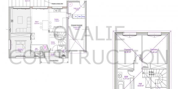 Plan de maison ovalie construction