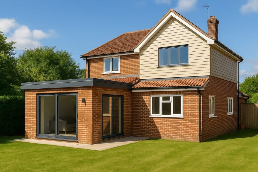 Travaux d’agrandissement extension ou une surélévation