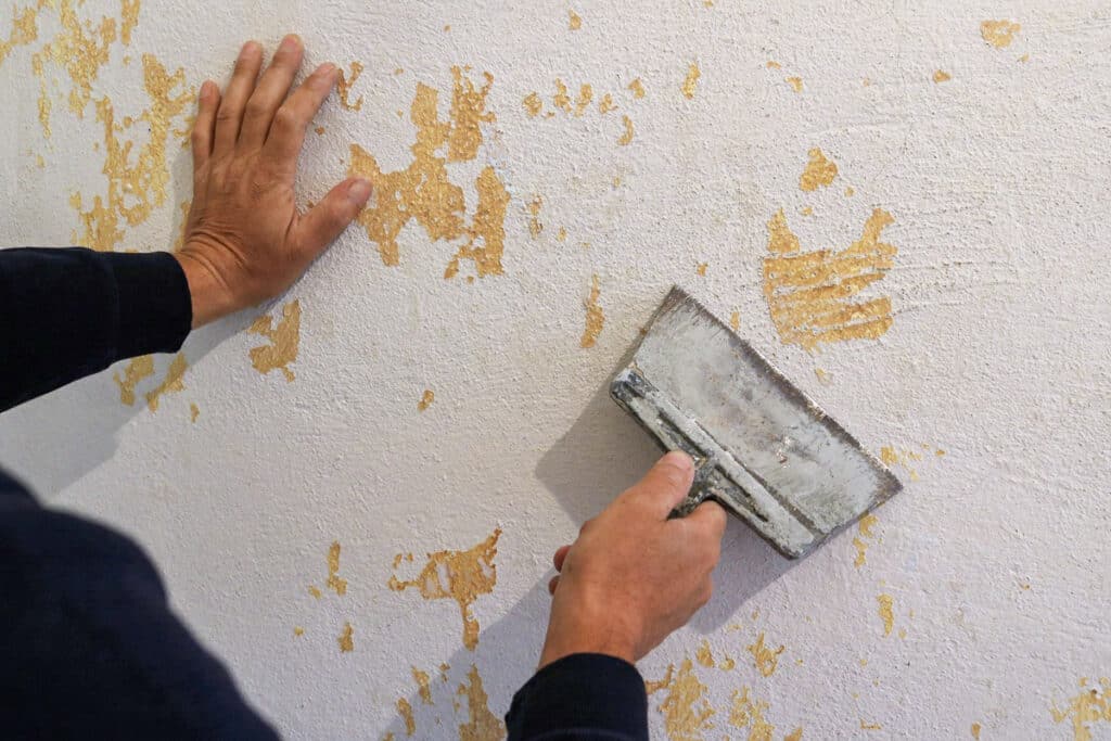 enlever enduit decoratif