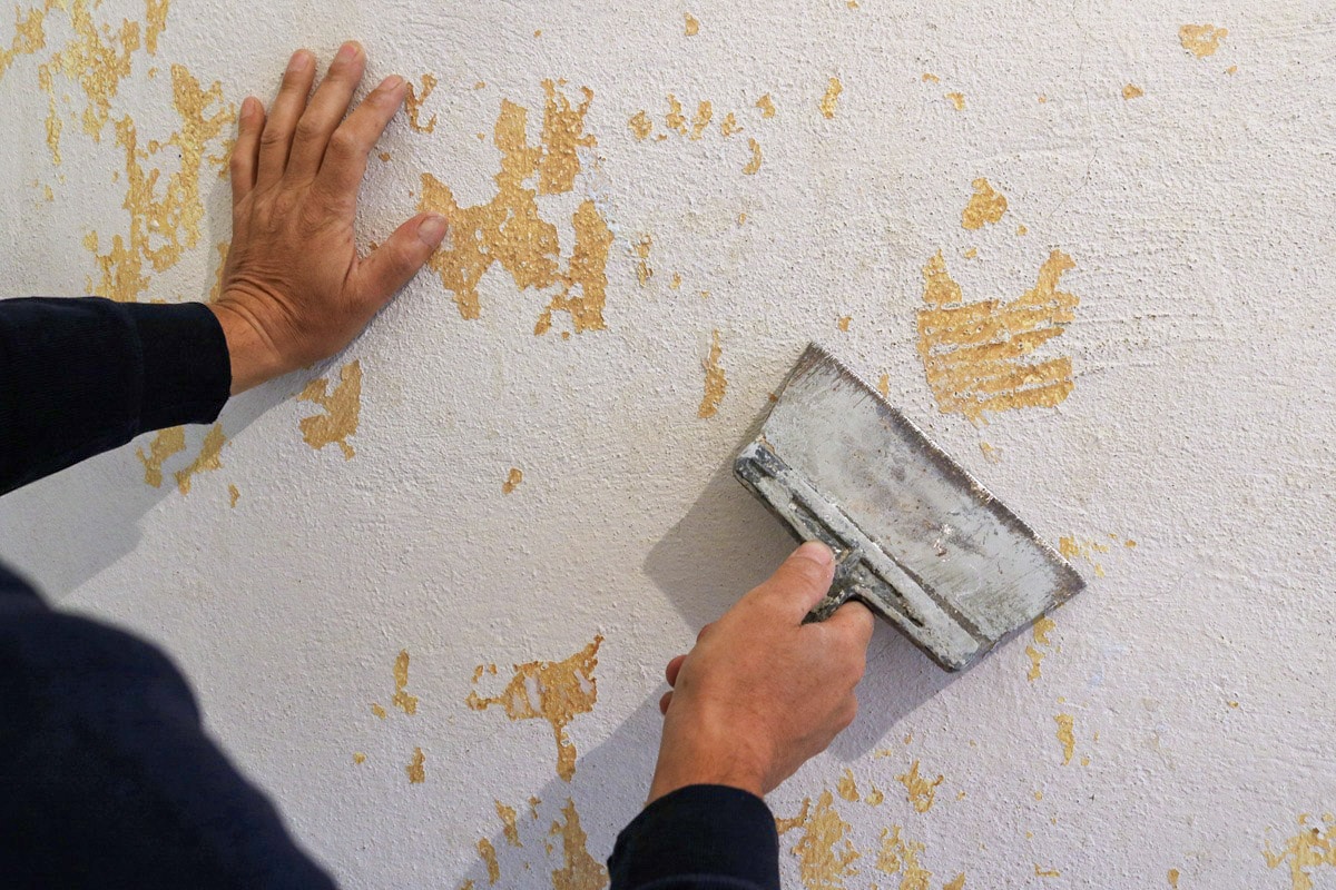 enlever enduit decoratif