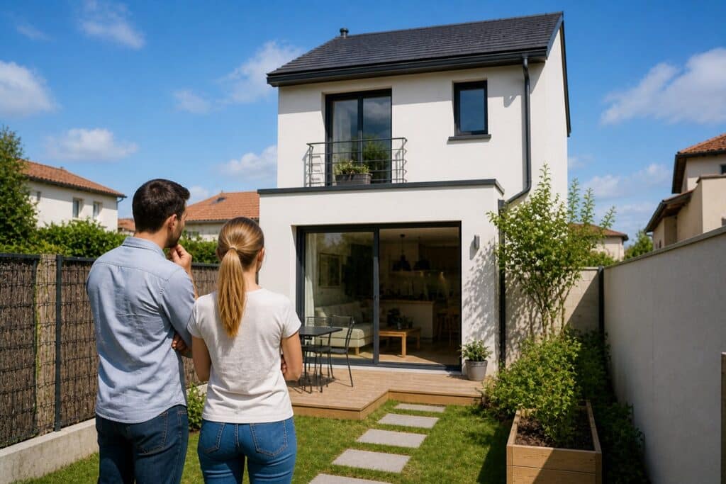 maison sur petit terrain