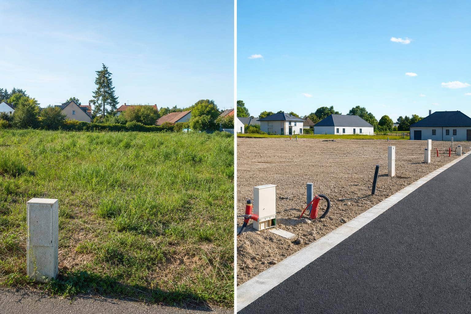 Terrain viabilisé ou non viabilisé : quelles différences pour la construction
