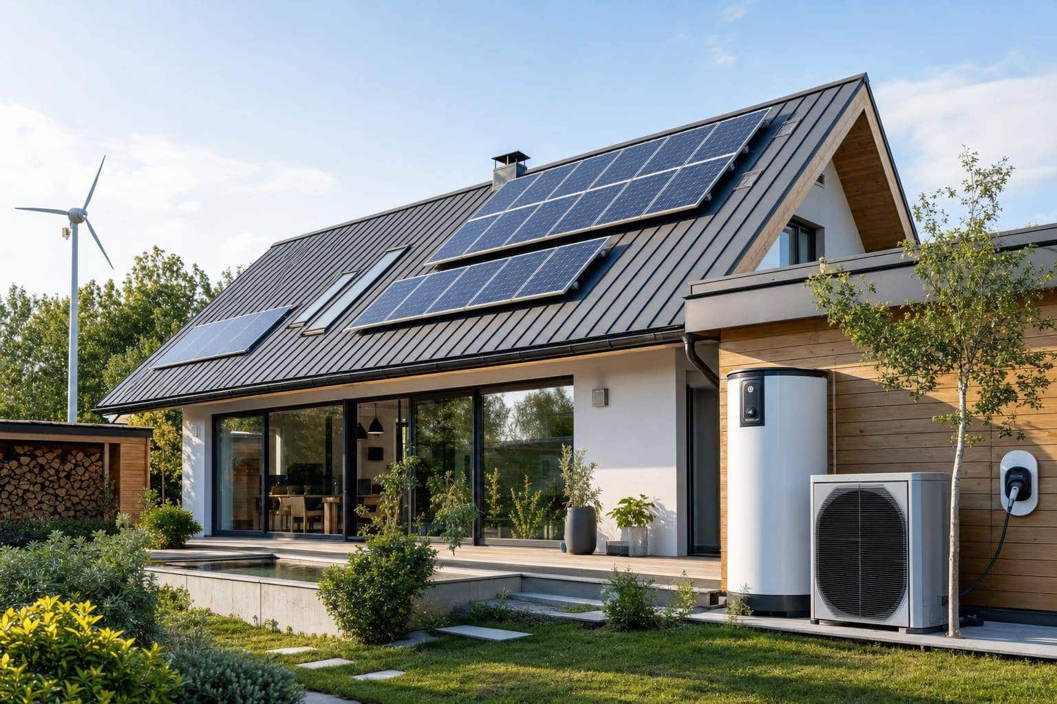 Les équipements indispensables pour une maison écologique